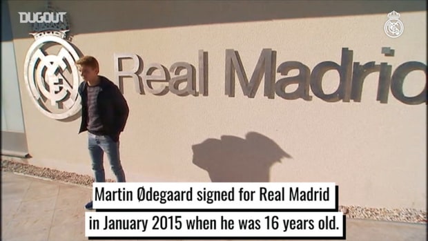 Martin Ødegaard journey with Real Madrid